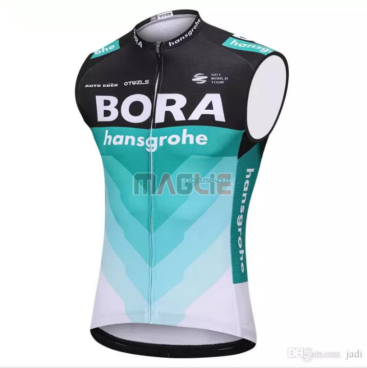 Gilet Antivento Bora 2018 Nero e Verde